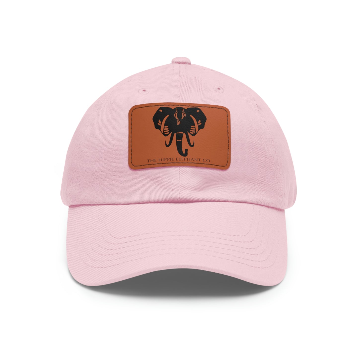 Dad Hat with Leather Patch