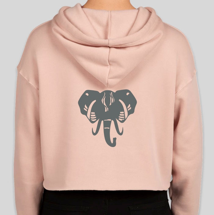 The Hippie Elephant Co. Cropped Hoodie