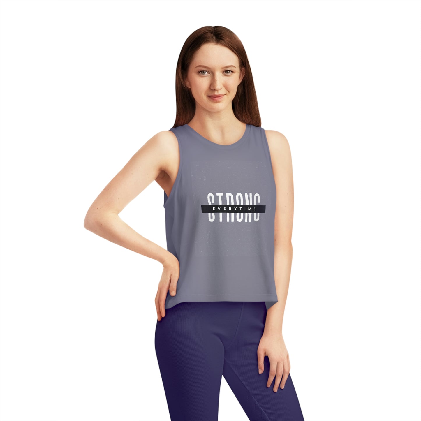 Strong Everytime Cropped Tank Top