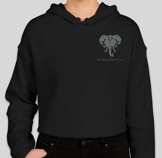 The Hippie Elephant Co. Cropped Hoodie