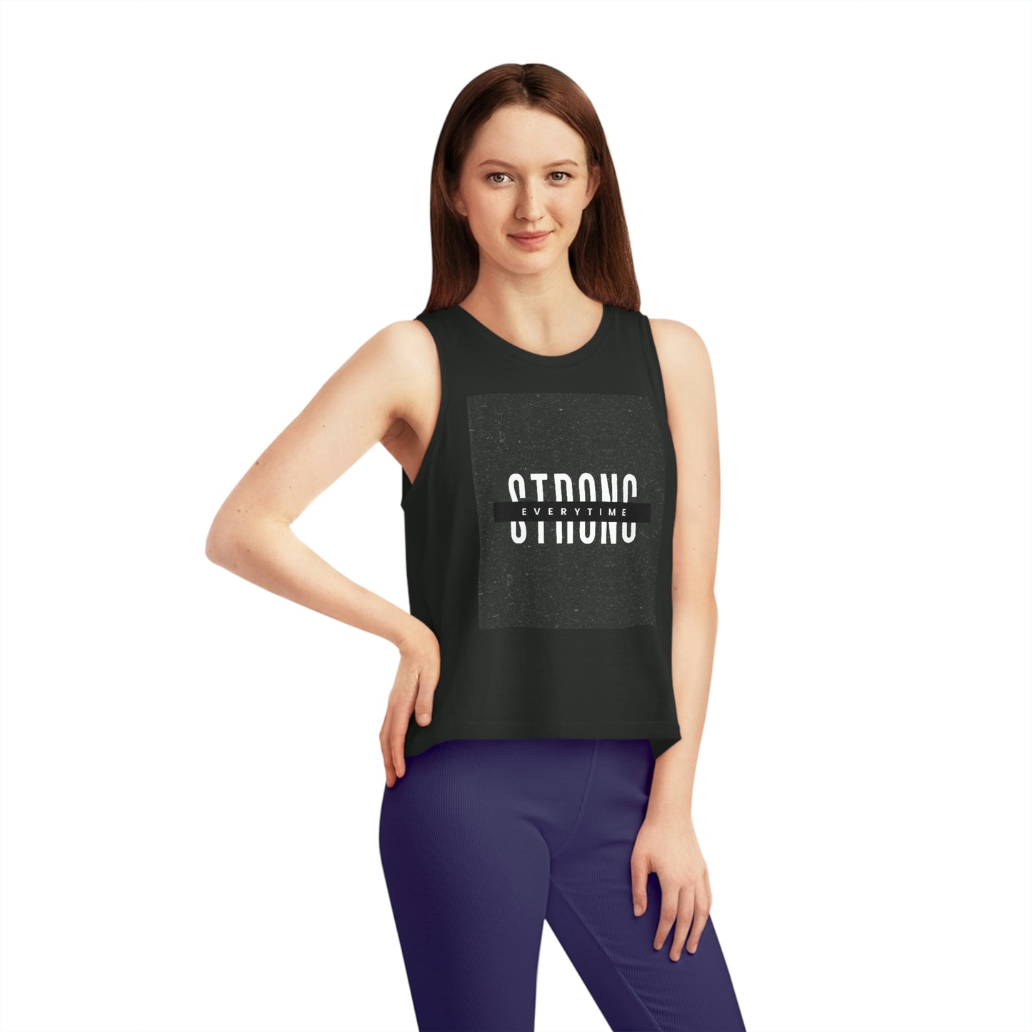 Strong Everytime Cropped Tank Top