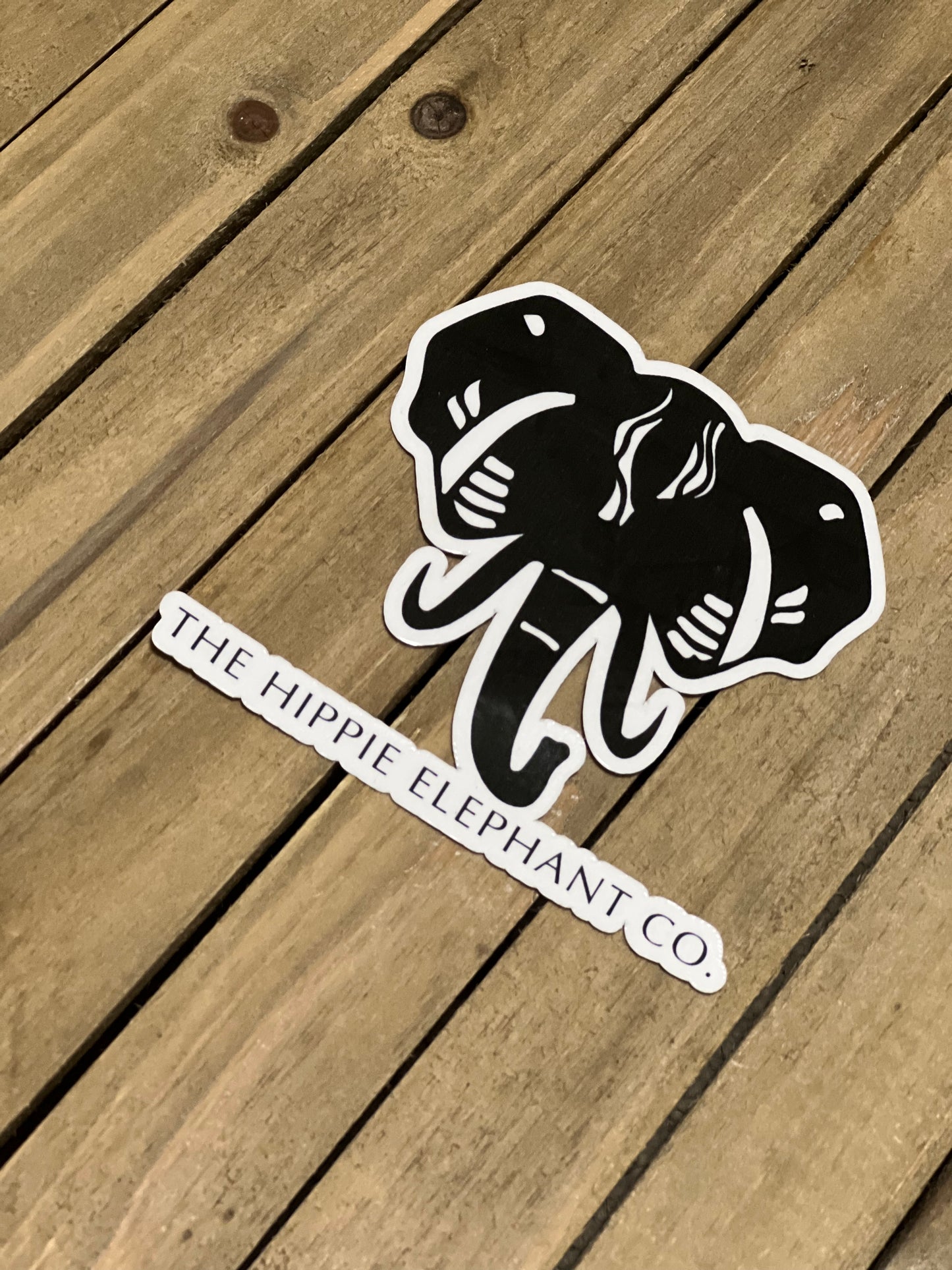 The Hippie Elephant Co. Stickers