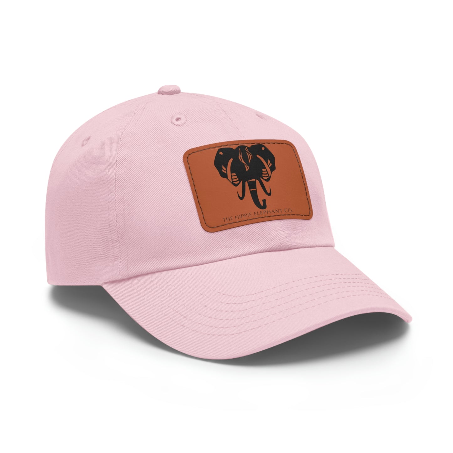 Dad Hat with Leather Patch